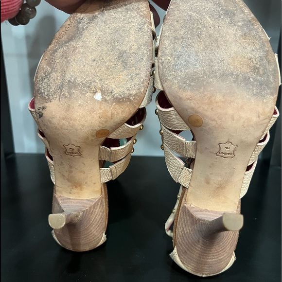 🤍BCBG MAX AZRIA Studded Leather Aceline Sandal - Picture 5 of 6